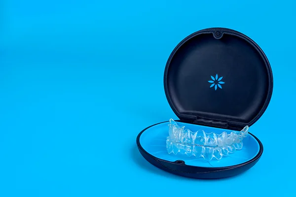 A set of Invisalign Clear Aligners at San Francisco Dental Arts in San Francisco, CA A set of Invisalign Clear Aligners at San Francisco Dental Arts in San Francisco, CA